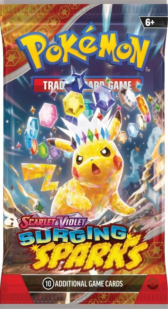 Surging Sparks Booster Pack Random Art
