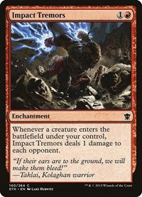 Impact Tremors Near Mint