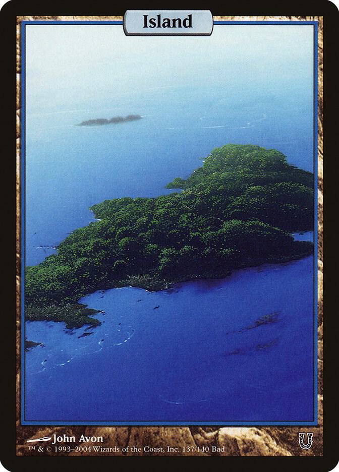 Island (Full Art) — Unhinged #137