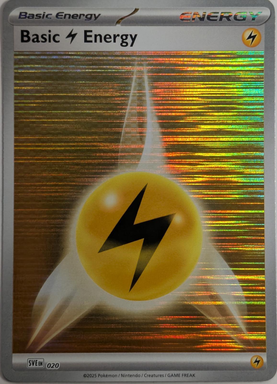 Basic Lightning Energy - 020 Holo