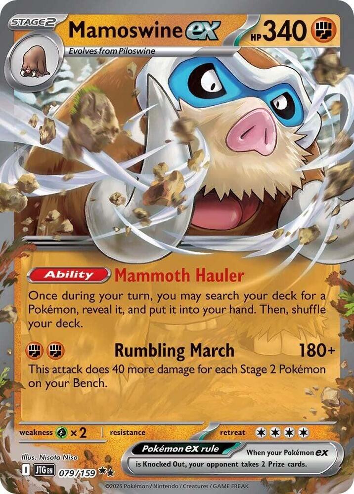 Mamoswine ex - 079/159 LP