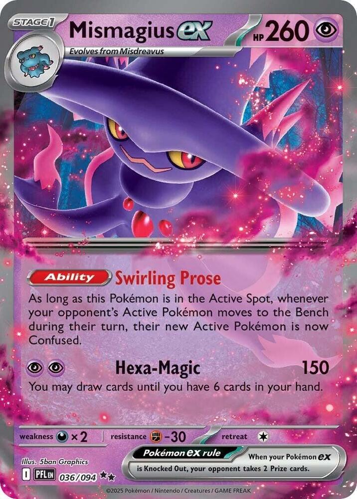 Mismagius ex - 036/094 NM