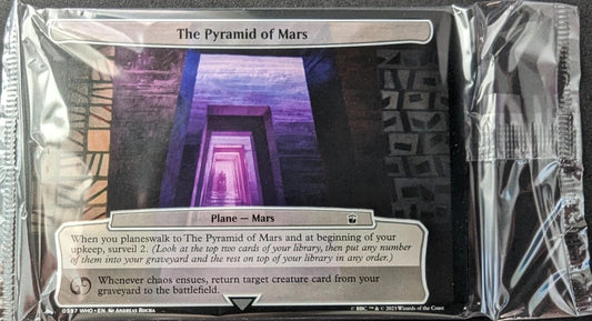 MTG Magic: The Gathering Dr. Who Planechase Sealed - The Pyramid of Mars