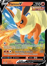 Flareon V - SWSH149 Near Mint Holofoil
