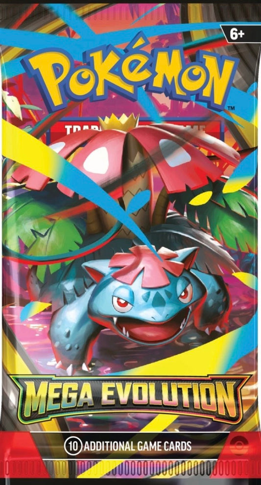 Mega Evolution Booster Pack Random Art