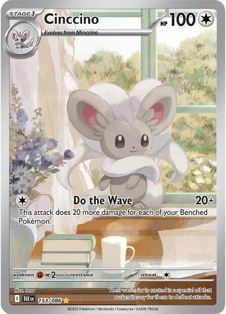 Cinccino - 153/086 near mint