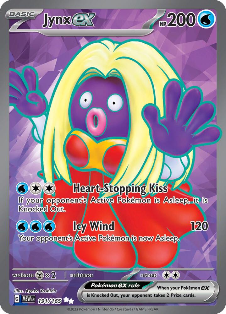 Jynx ex - 191/165 mp see second photo