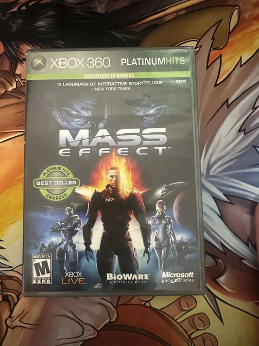 Mass Effect Platinum Hits Xbox 360