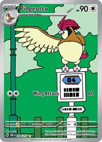 Pidgeotto - 208/197 Near Mint Holofoil