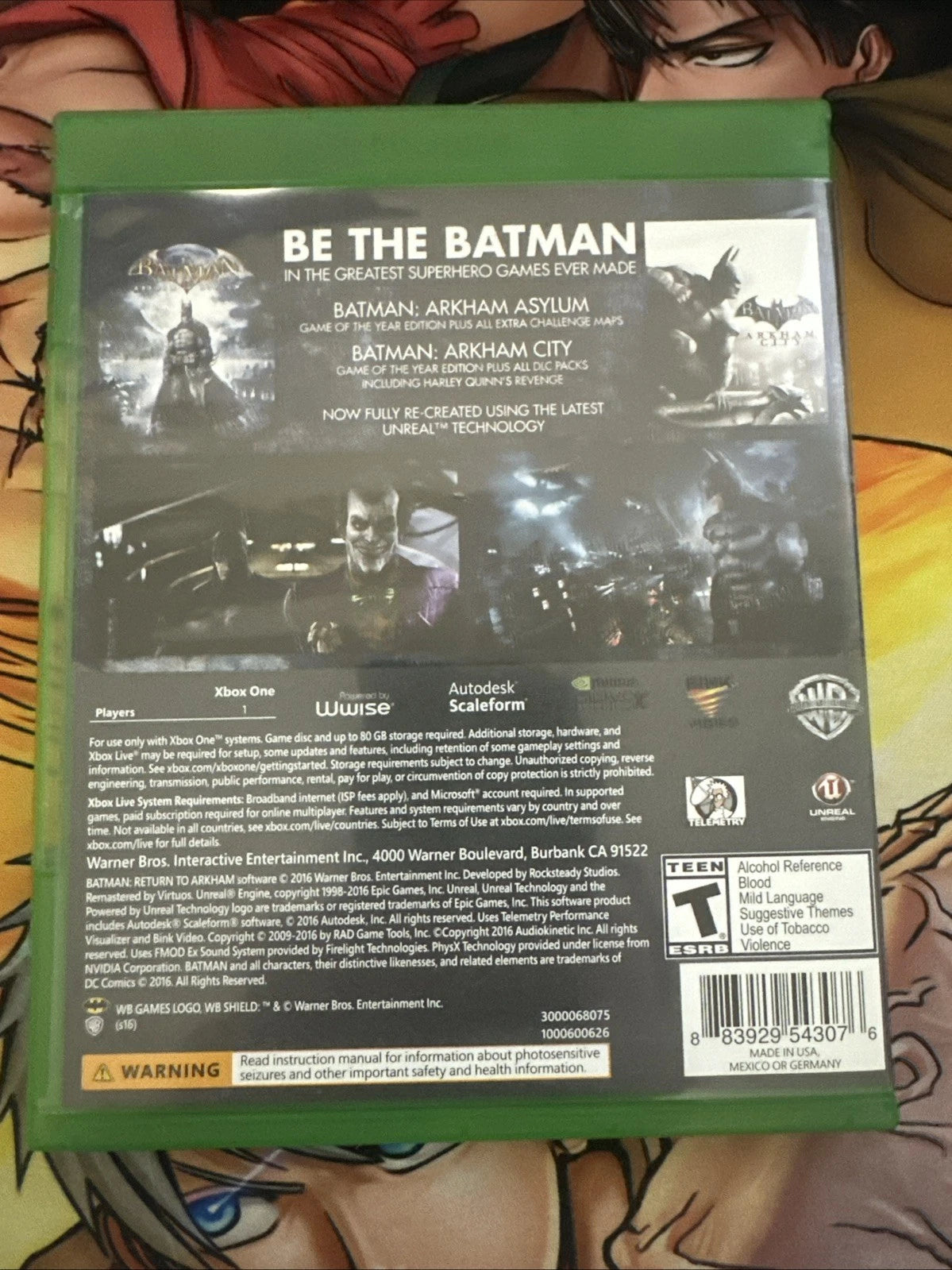 Batman: Return to Arkham (Xbox One)