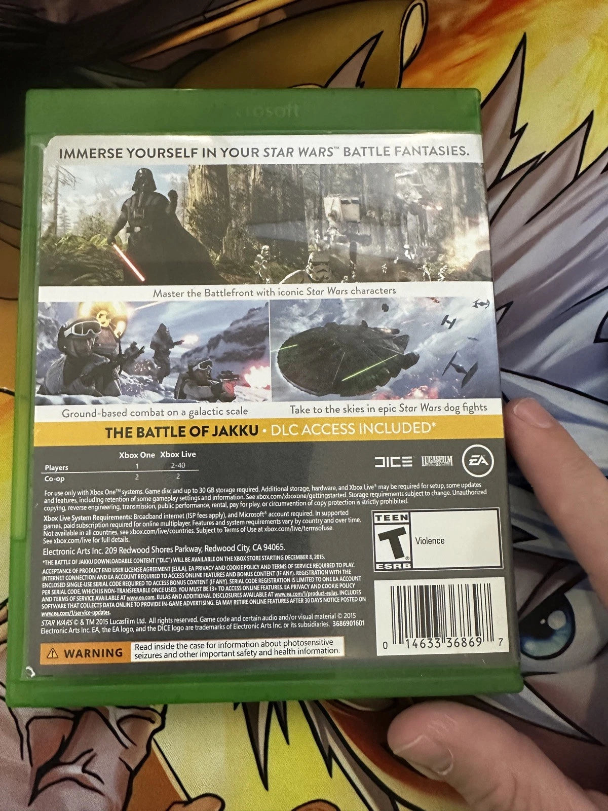 EA Star Wars Battlefront (Microsoft Xbox One, 2015)