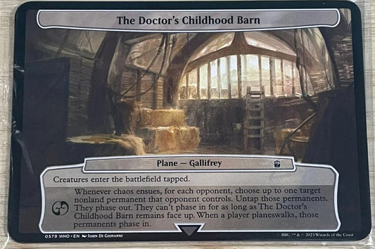 MTG Magic: The Gathering Dr. Who Planechase Sealed - The Doctor’s Childhood Barn
