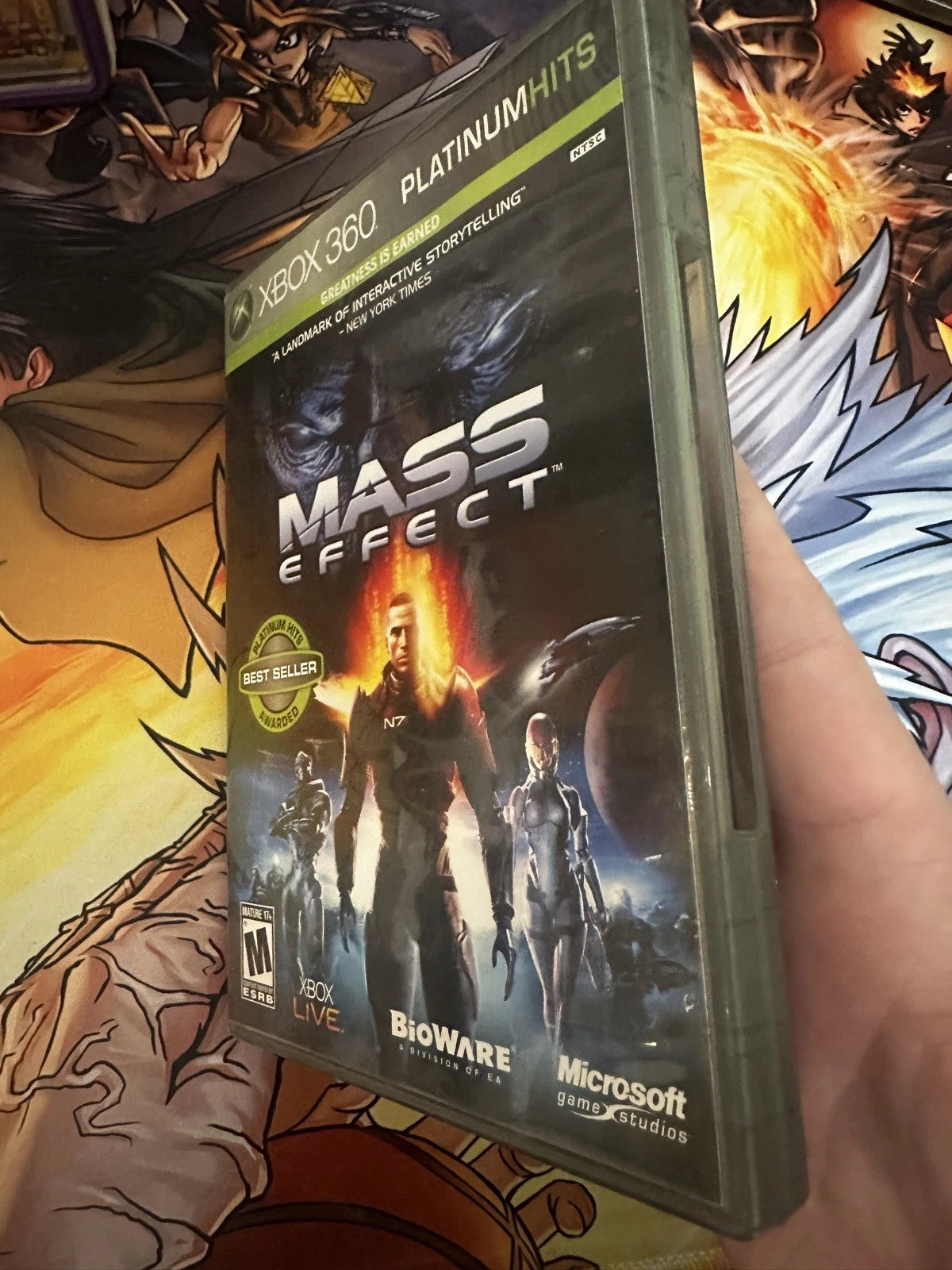 Mass Effect Platinum Hits Xbox 360