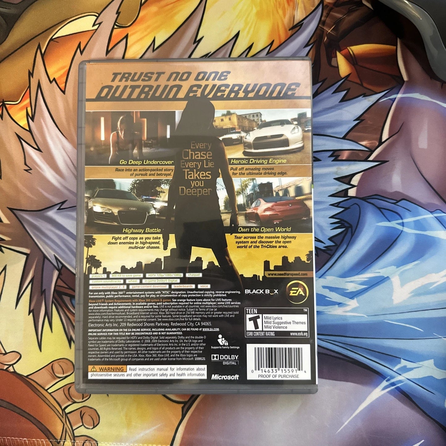 Need for Speed: Undercover (Xbox 360, 2008)