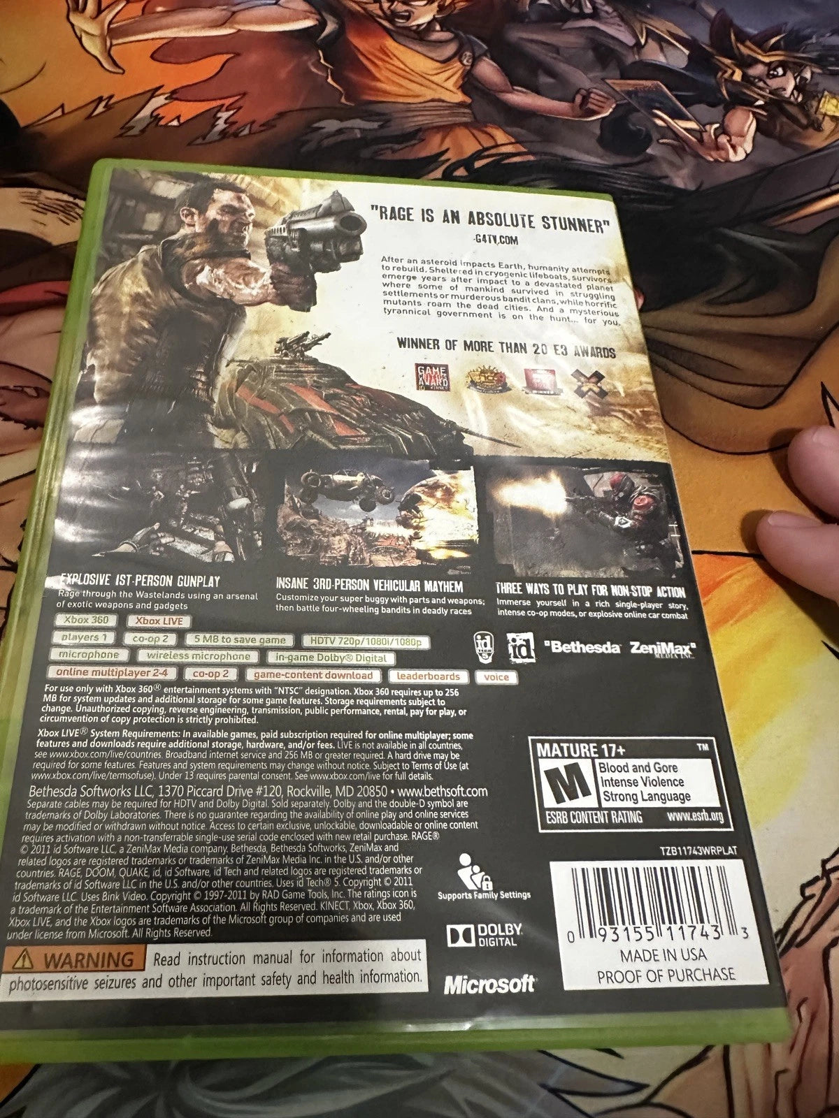 Rage - Xbox 360 platinum hits edition