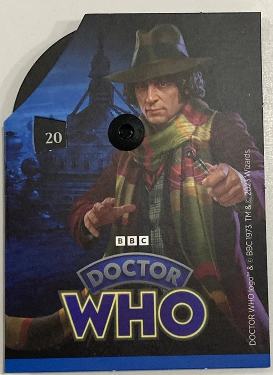 Universes Beyond - Doctor Who 4th Doctor 1x LIFE WHEEL COUNTER - MTG