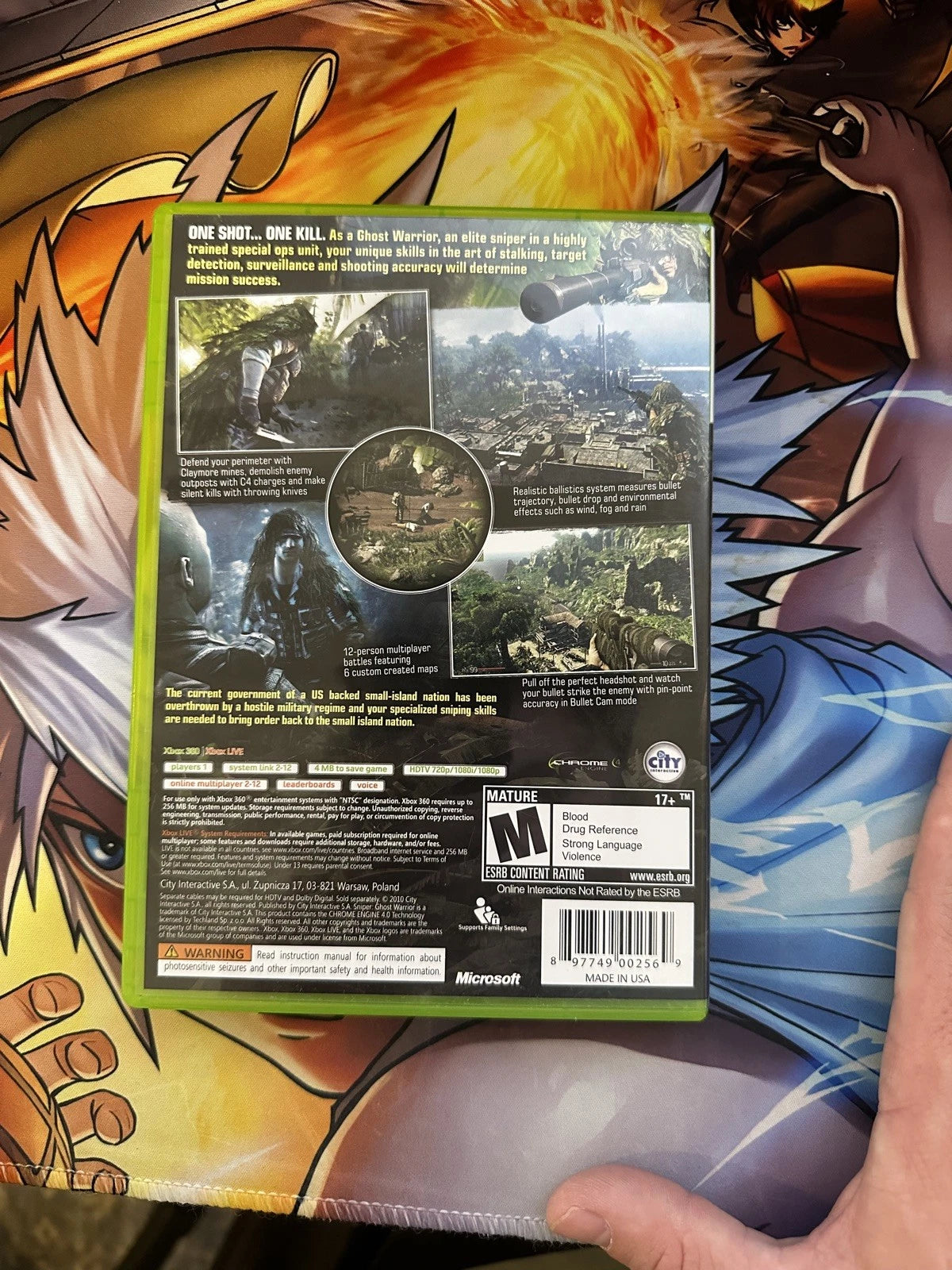 Sniper: Ghost Warrior (Microsoft Xbox 360, 2010)