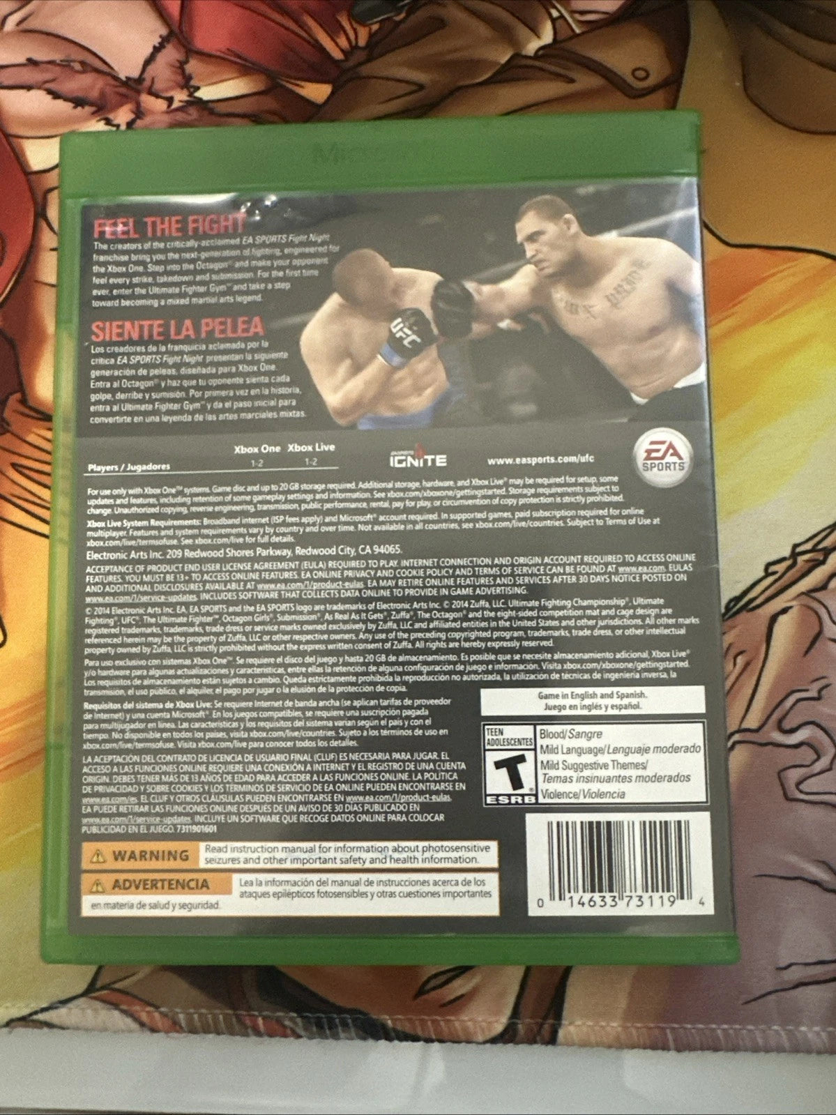EA Sports UFC (Microsoft Xbox One, 2014)