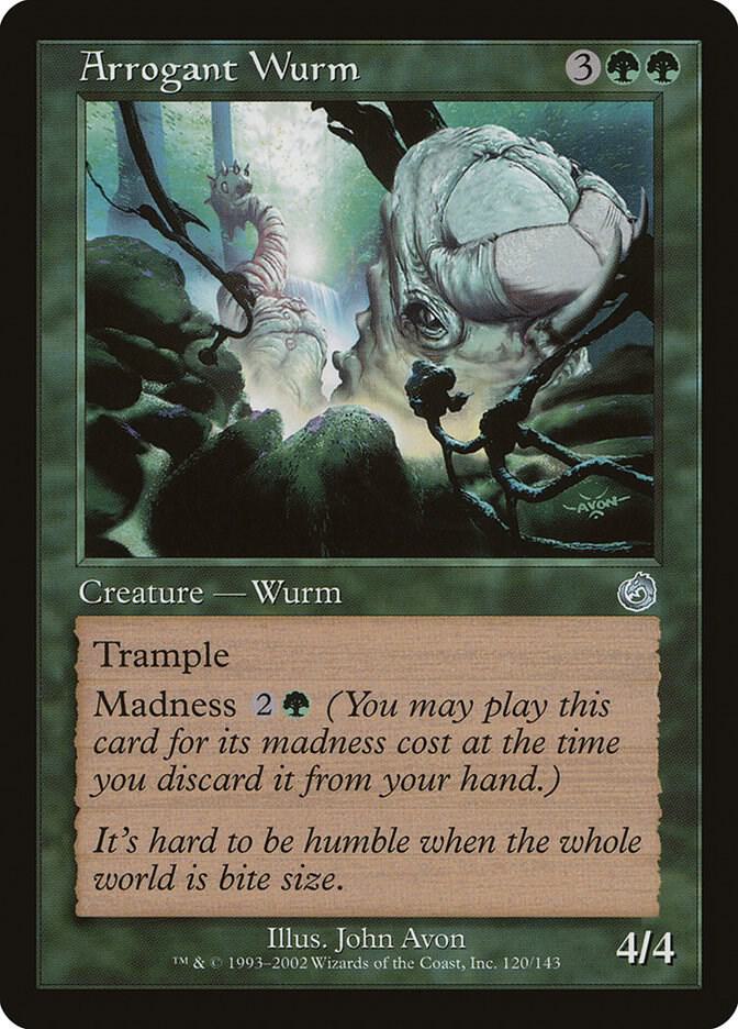 Arrogant Wurm — Torment #117