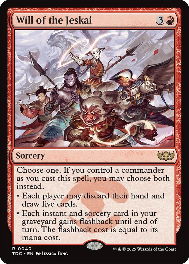 Will of the Jeskai Near Mint